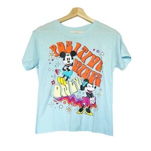 Positive Vibes‎ Only NWOT Mickey Tee